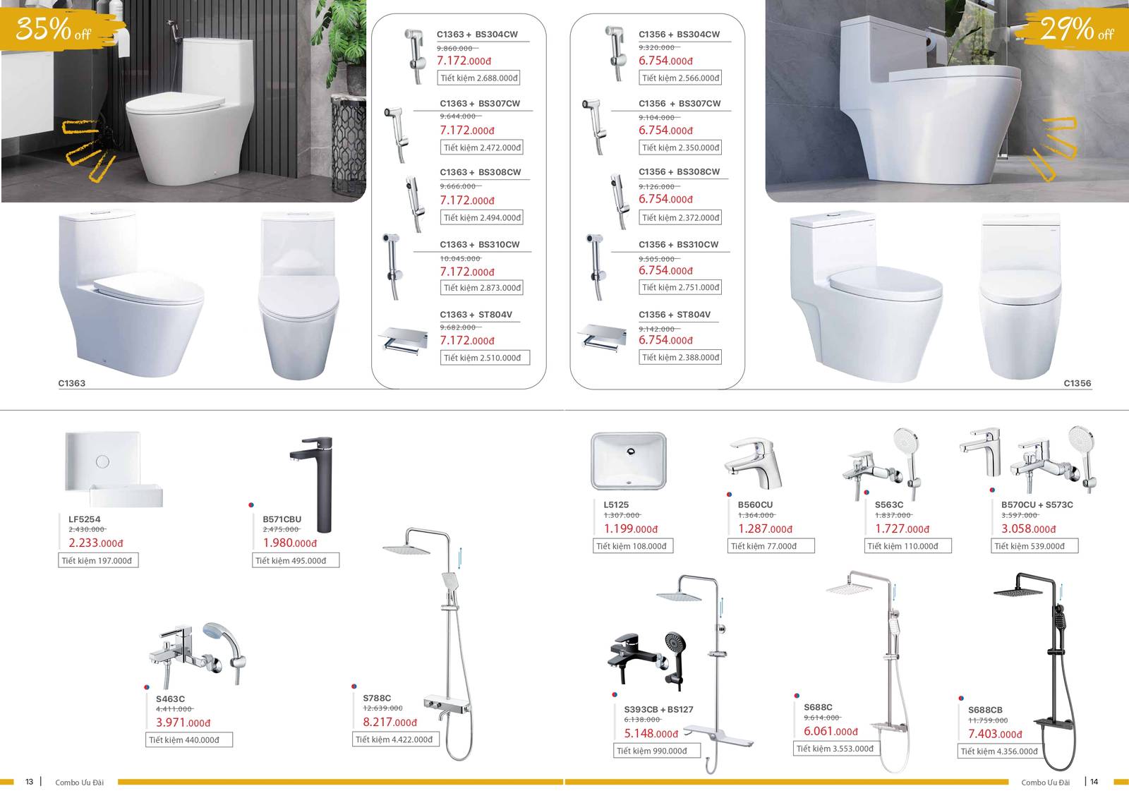 Khuyến mãi Thiết bị vệ sinh CAESAR cuối năm 2024 /Page 7